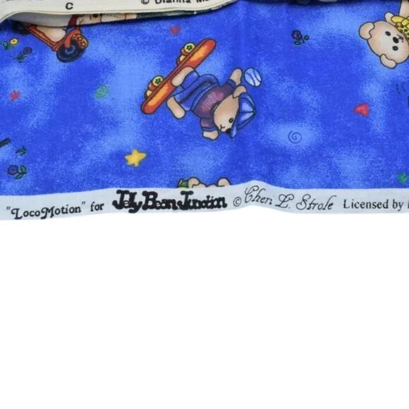 NWOT Vintage Teddy Bear Quilting Fabric Collection Jelly Bean Junction D Marcum - Picture 4 of 5